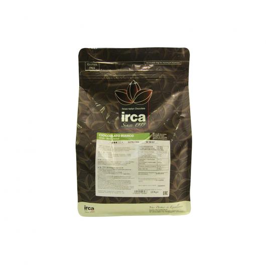 IRCA белый шоколад 32-34% 2,5 кг